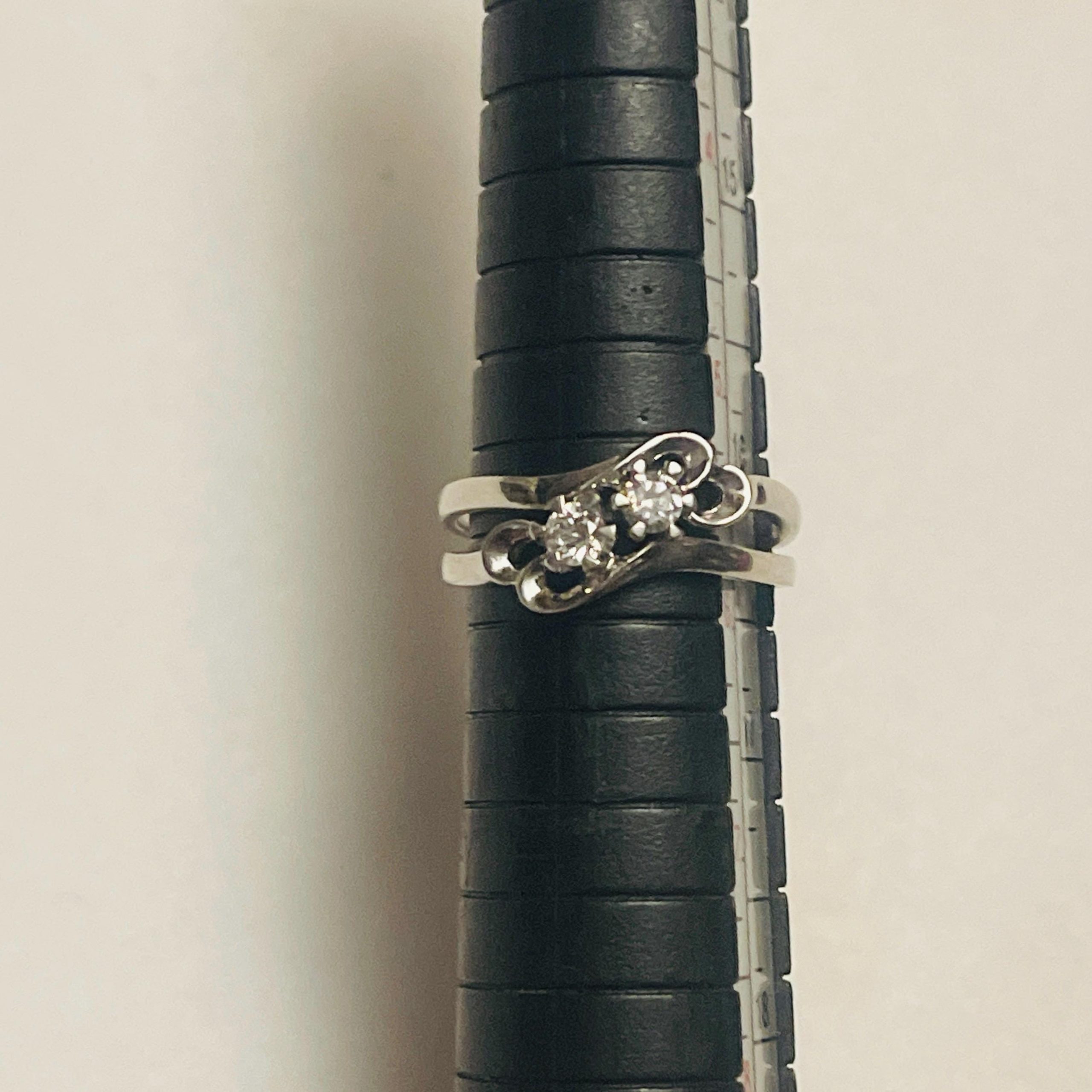 Girl Ring Set - Lesbian Couple's Matching Rings for Romantic Commitment - Image 4