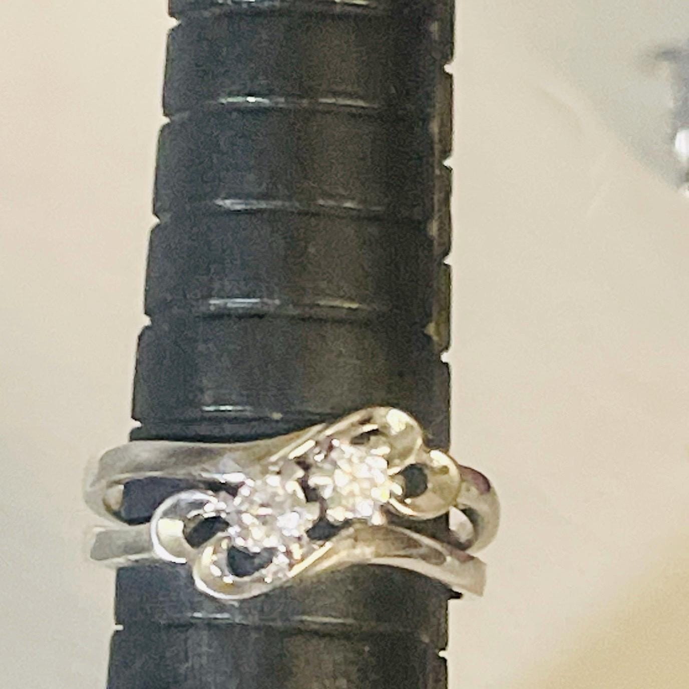 Girl Ring Set - Lesbian Couple's Matching Rings for Romantic Commitment - Image 6
