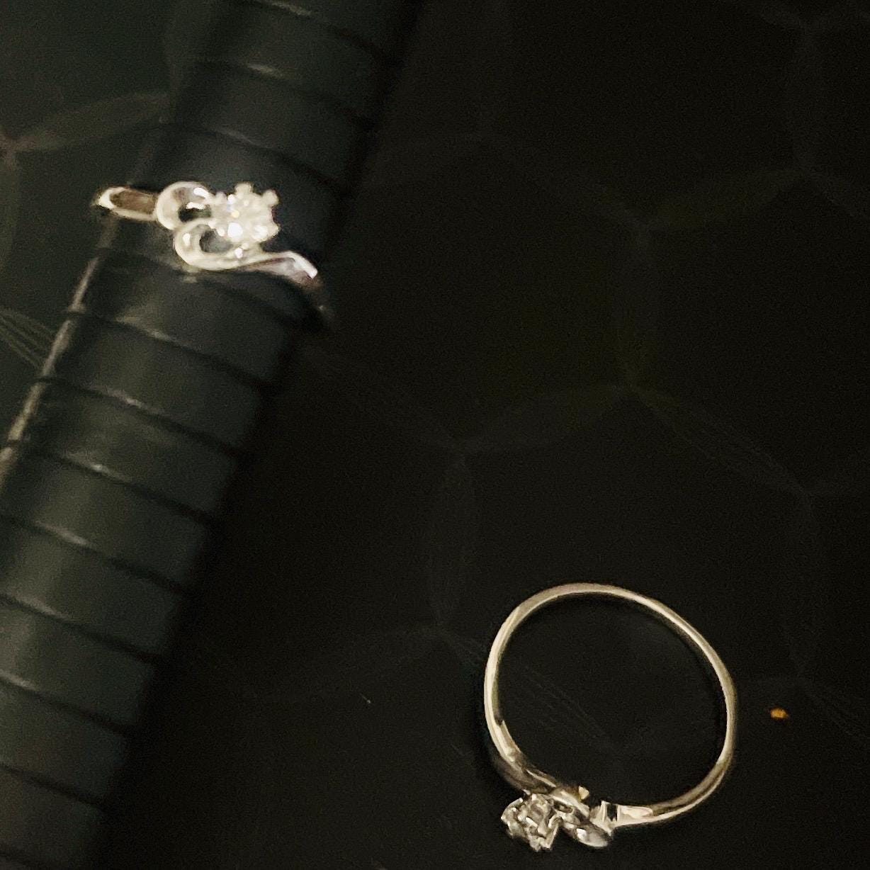 Girl Ring Set - Lesbian Couple's Matching Rings for Romantic Commitment - Image 7