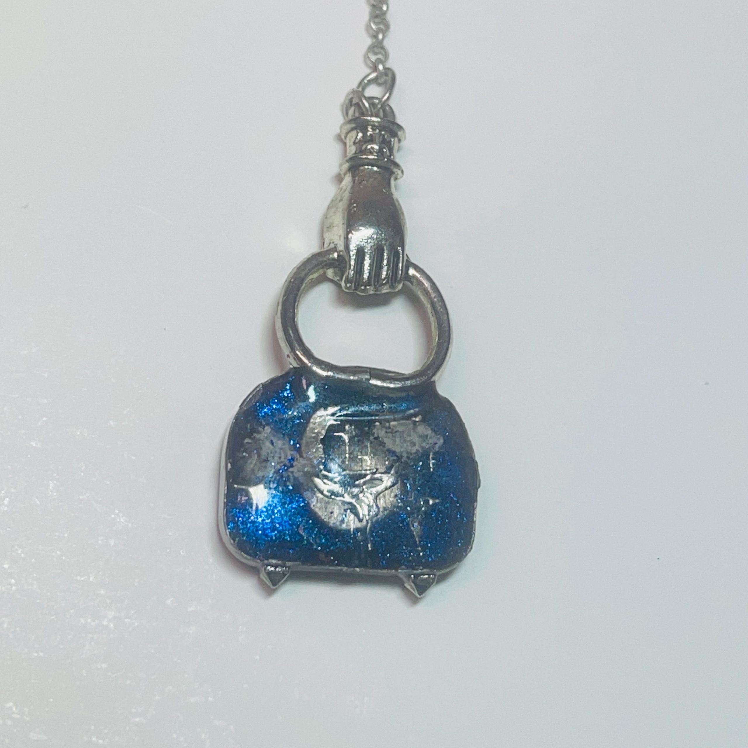Gothic Tombstone Pendant Necklace: Memento Mori Skull, Victorian Style - Image 5