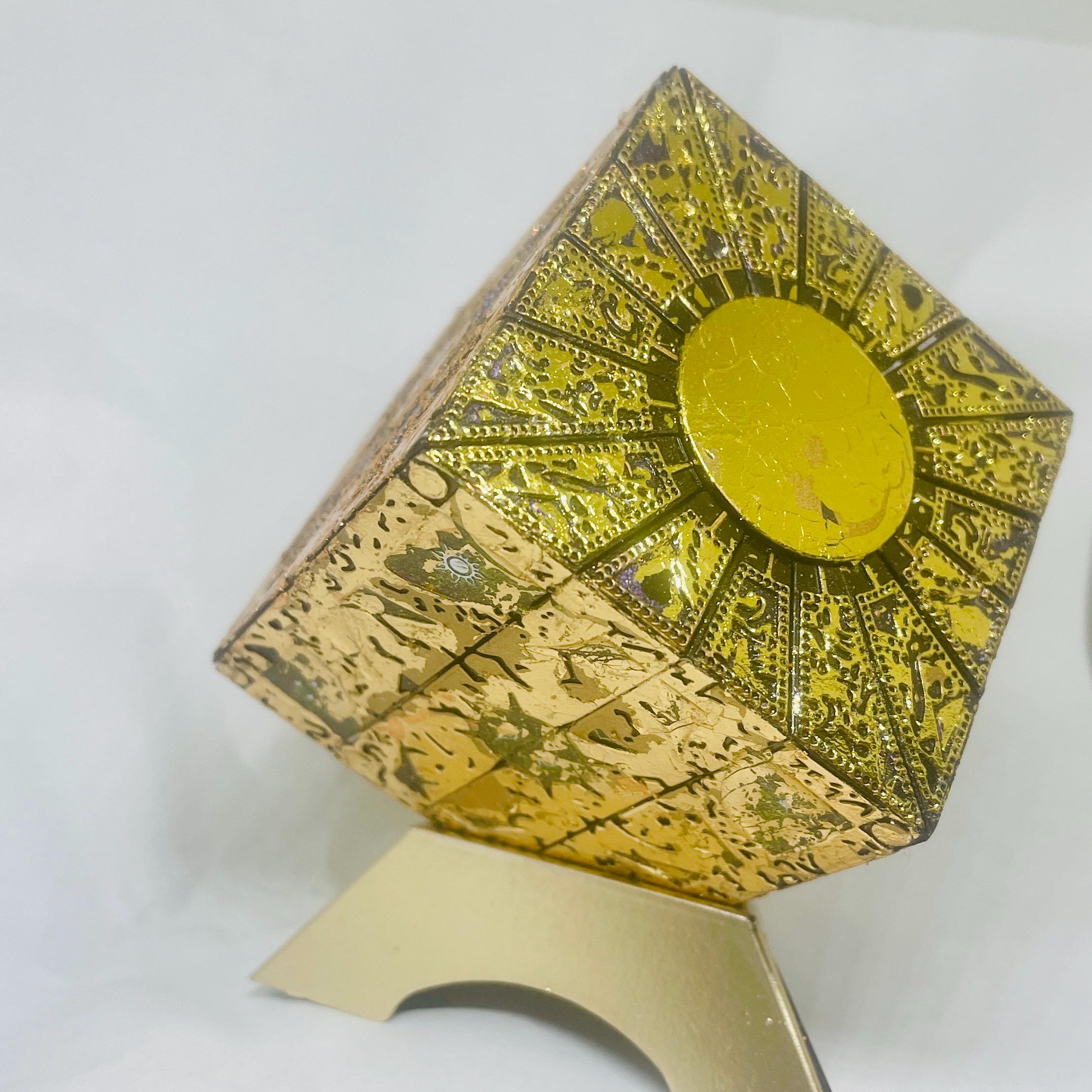 Handmade Hellraiser Puzzle Box: Color-Shift Finish, Special Gift Inside - Image 5
