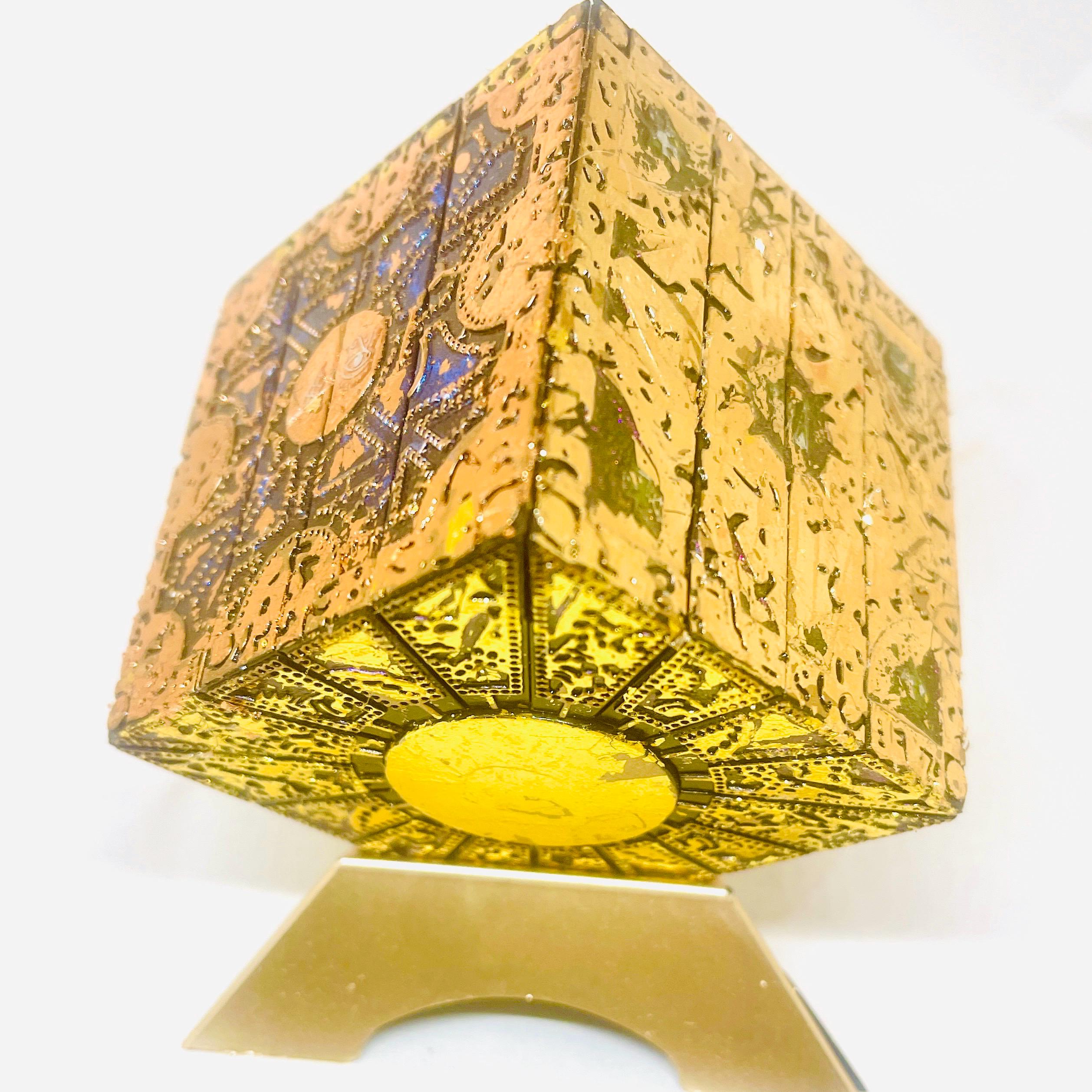 Handmade Hellraiser Puzzle Box: Color-Shift Finish, Special Gift Inside - Image 2