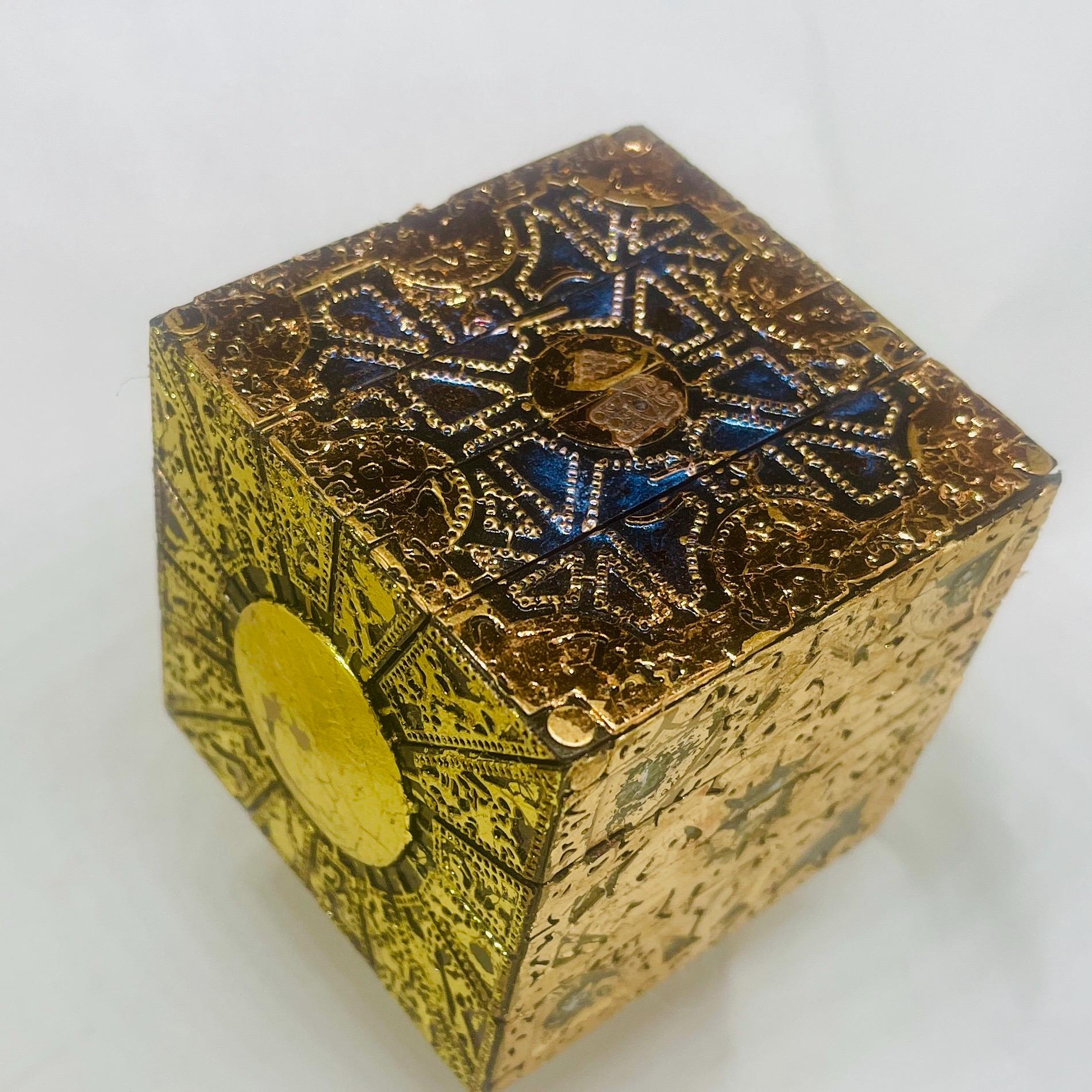 Handmade Hellraiser Puzzle Box: Color-Shift Finish, Special Gift Inside - Image 8