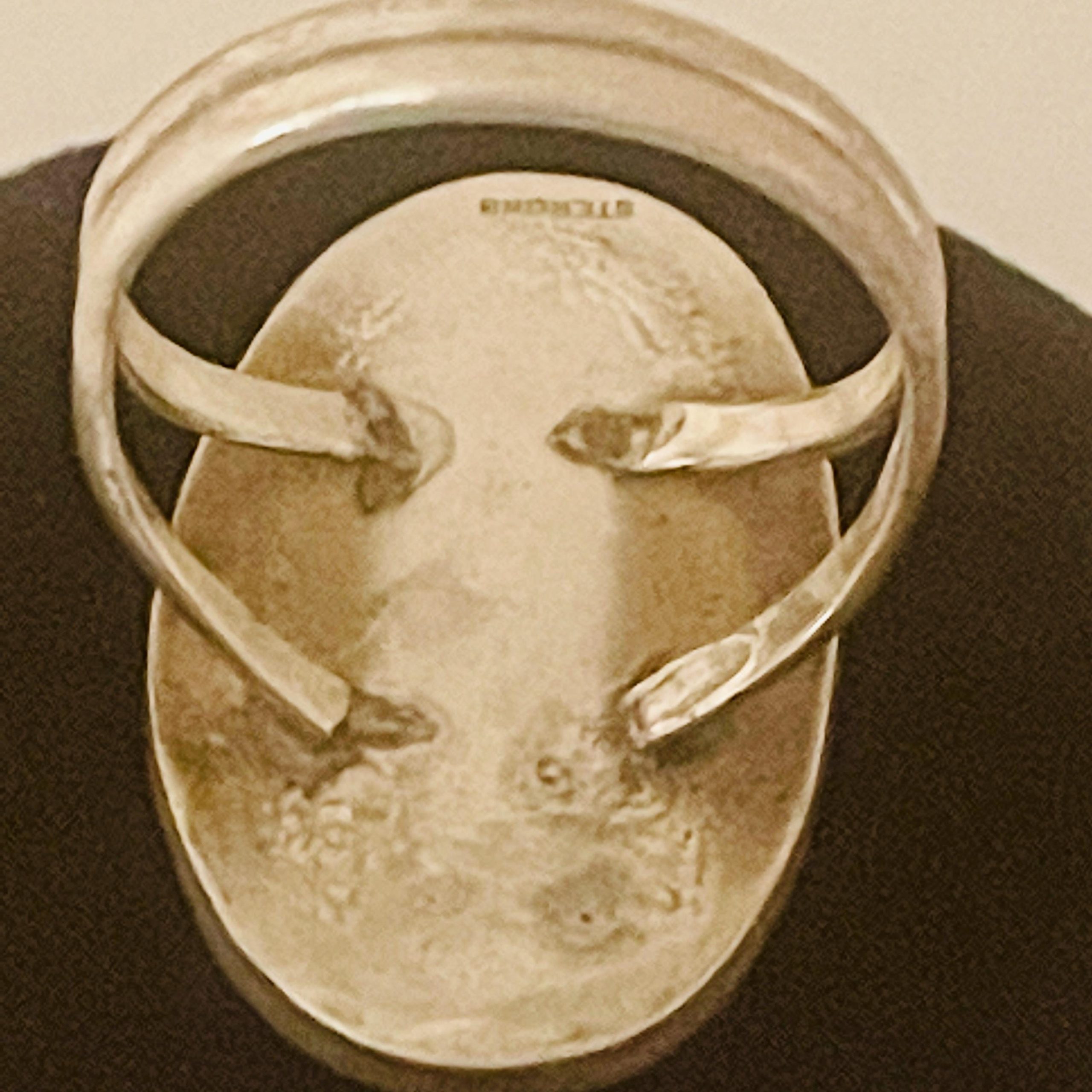 Vintage Australian Opal Sterling Silver Ring - Size 9 - Image 5