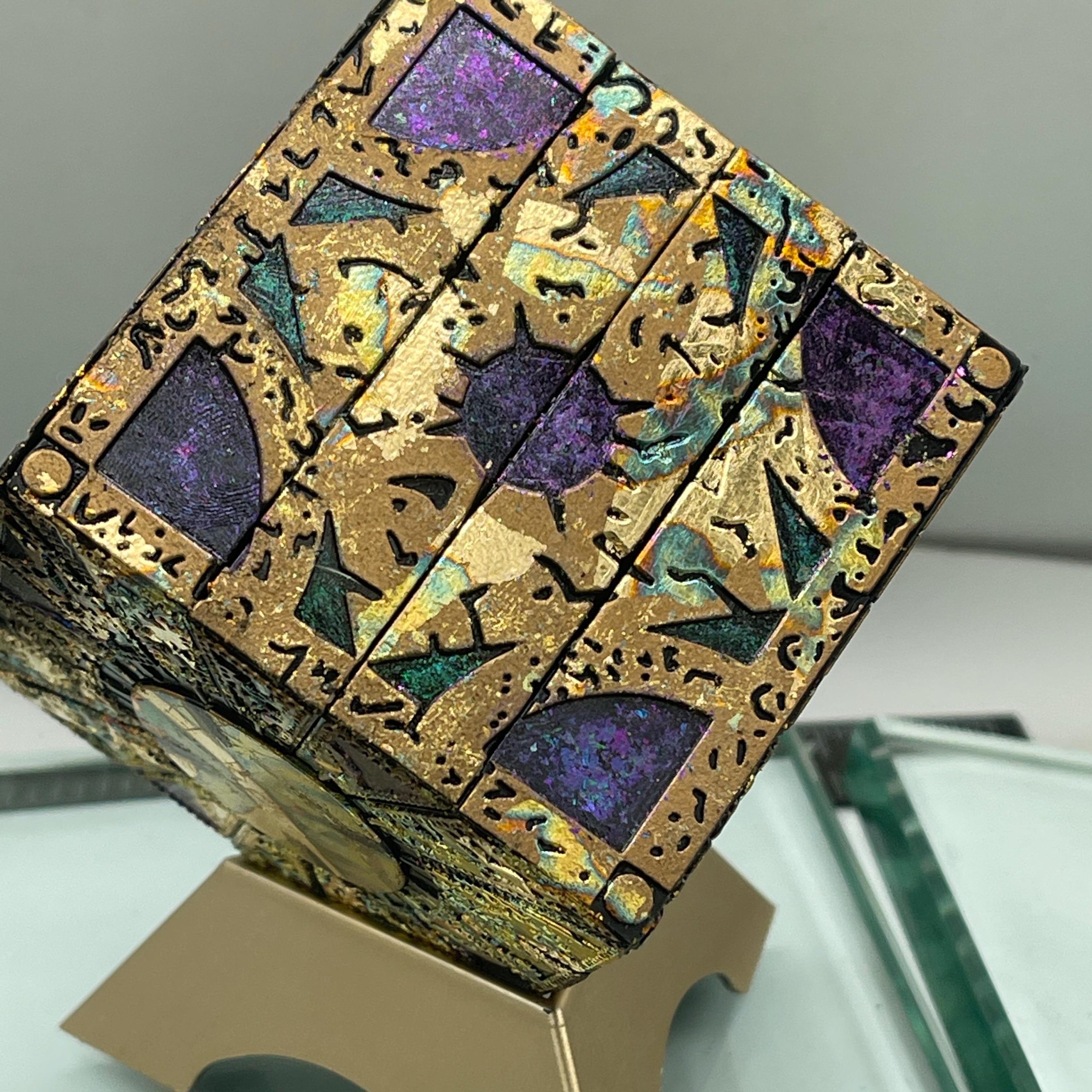NEW Hellraiser Puzzle Box: Color-Shift Finish, Special Gift Inside - Image 2