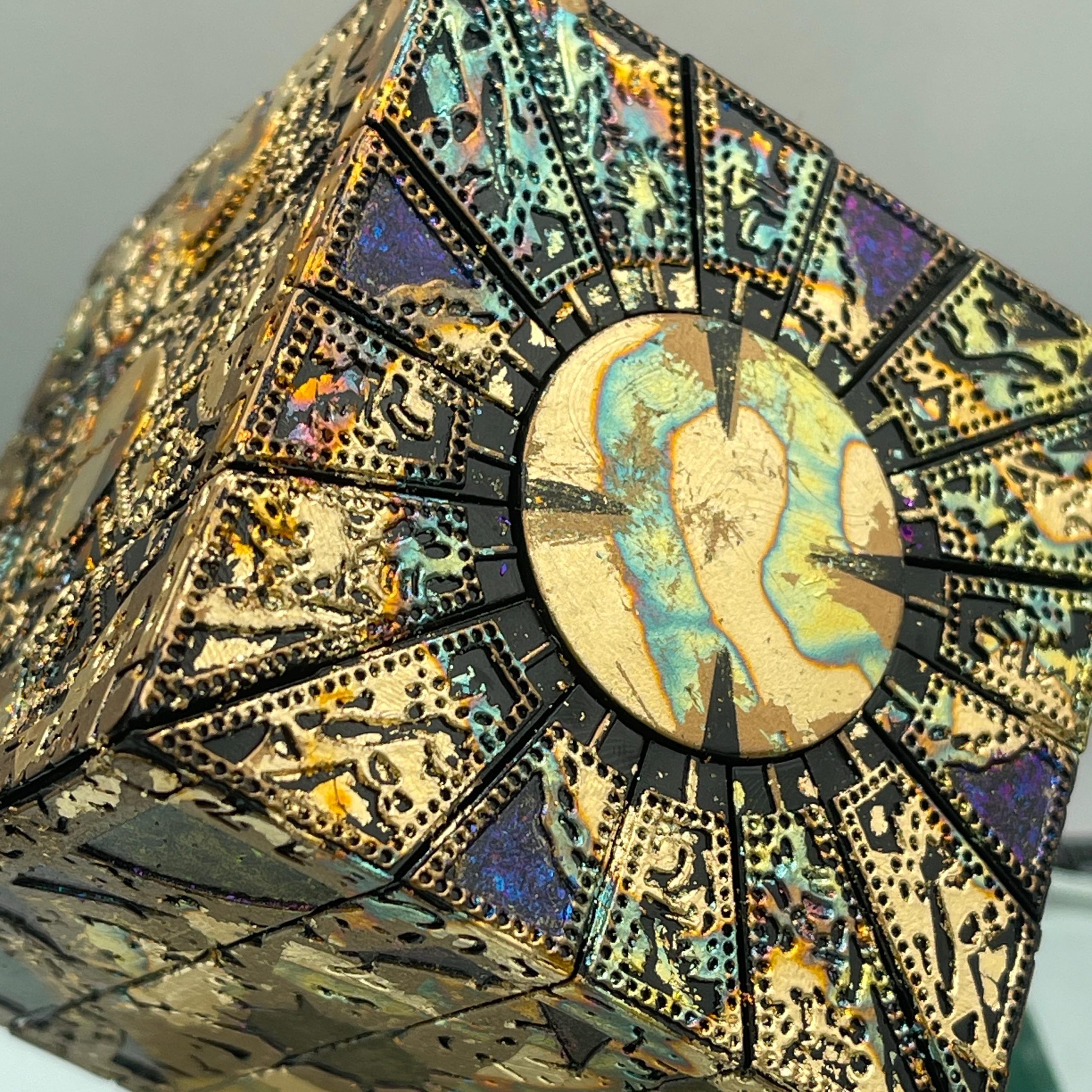 NEW Hellraiser Puzzle Box: Color-Shift Finish, Special Gift Inside - Image 3