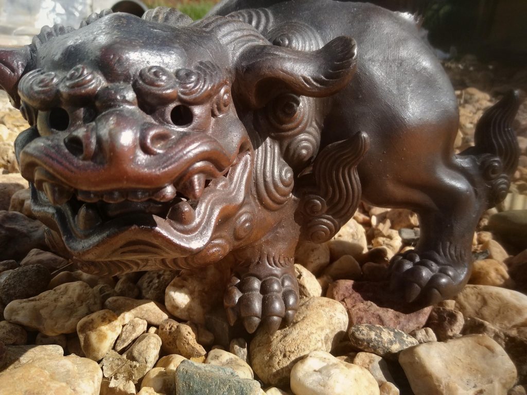 Bizen Ware Shishi Dog