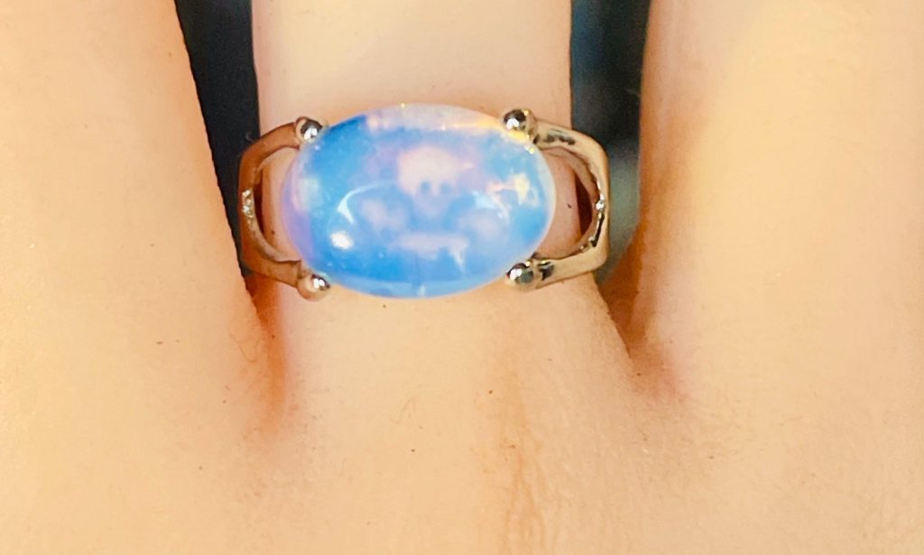 Magical Memento Mori Skull Ring: Antique sterling silver Mourning Jewelry