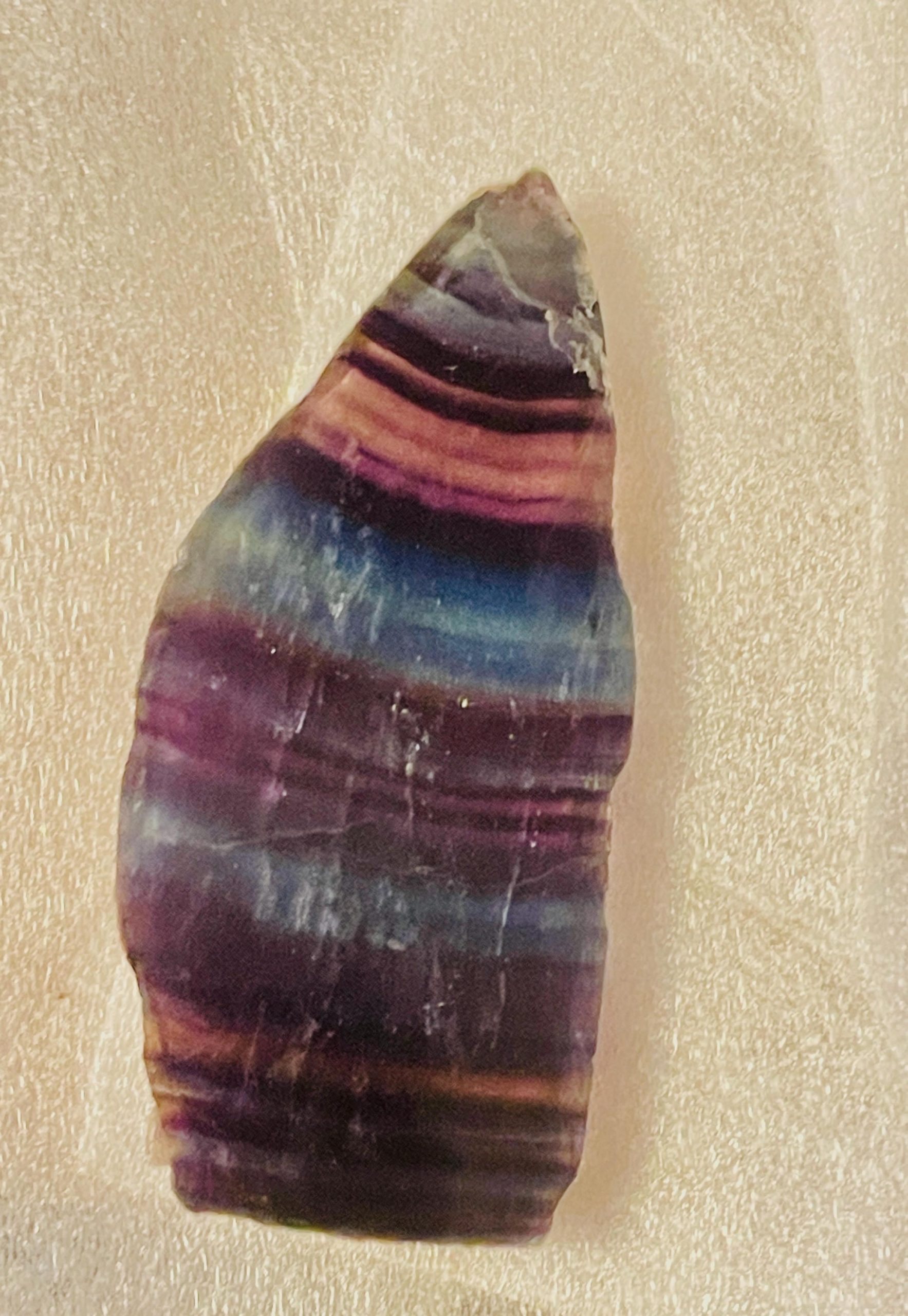 Natural Flourite AAA gemstone cut quality - Amazing Natural Gemstone Specimen - Image 4