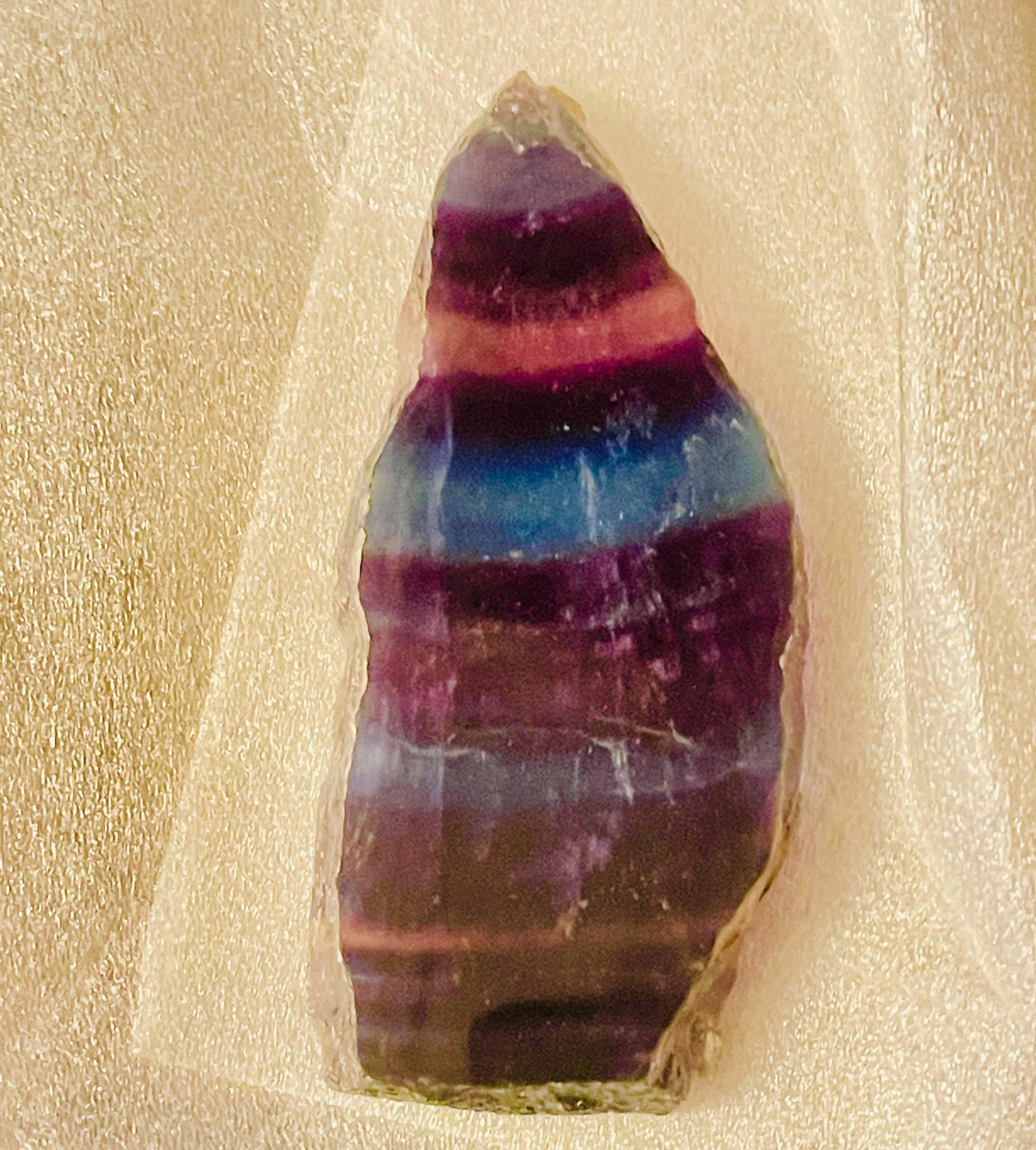 Natural Flourite AAA gemstone cut quality - Amazing Natural Gemstone Specimen - Image 6