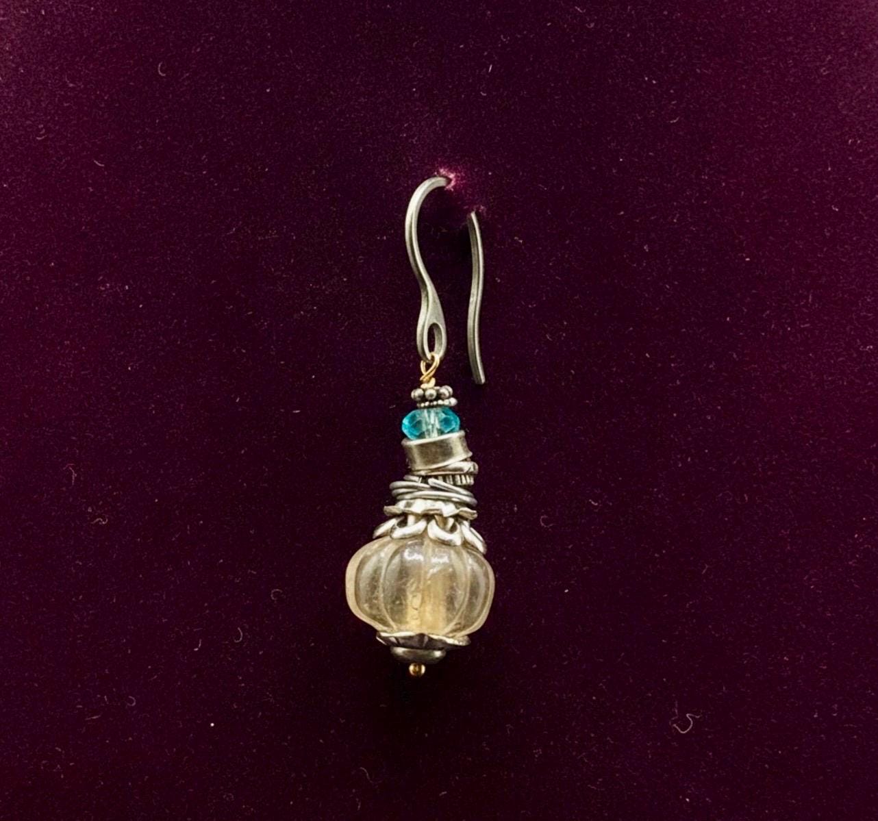 Citrine Quartz silver Drop Earrings, topaz and sterling earrings - Image 10